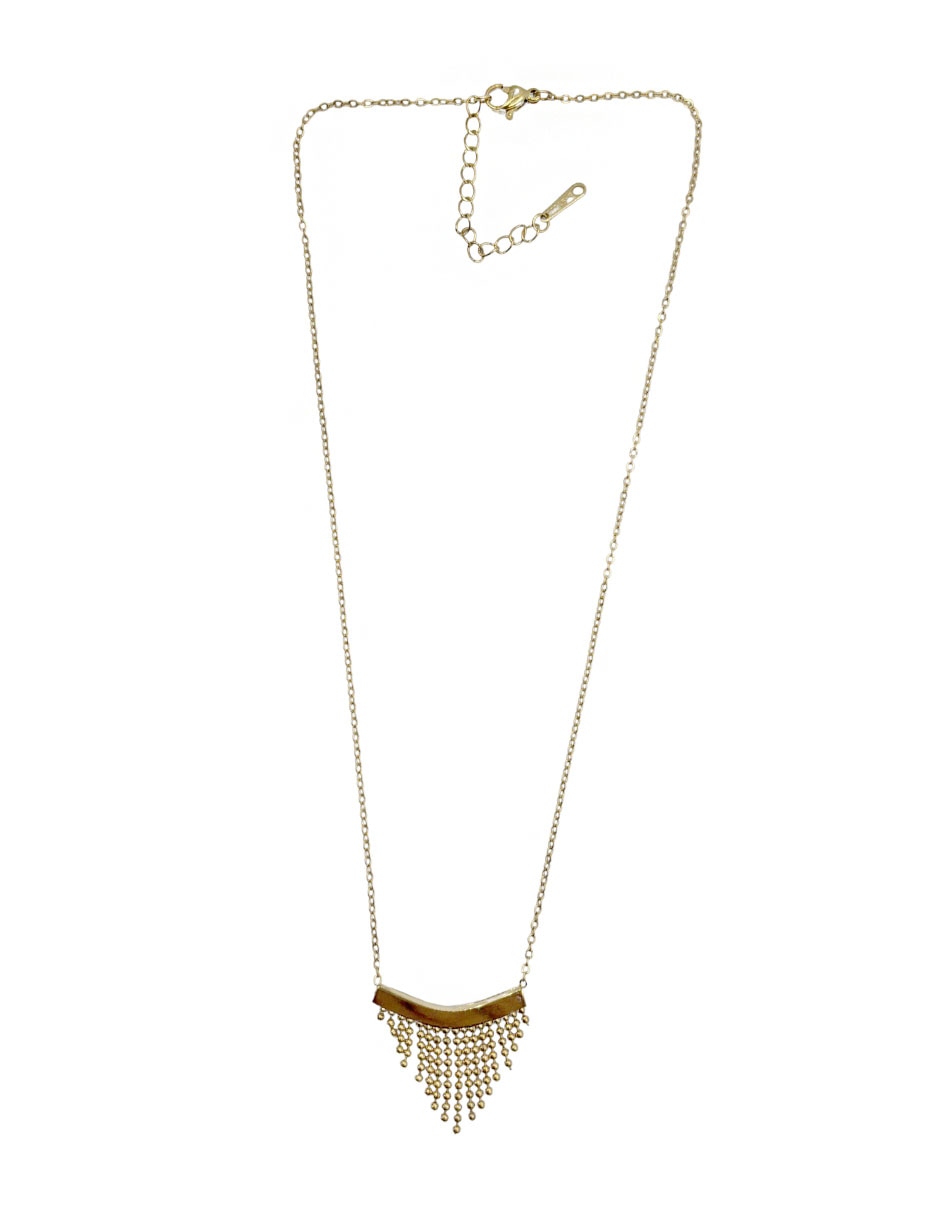 Collar de triangular de metal 3