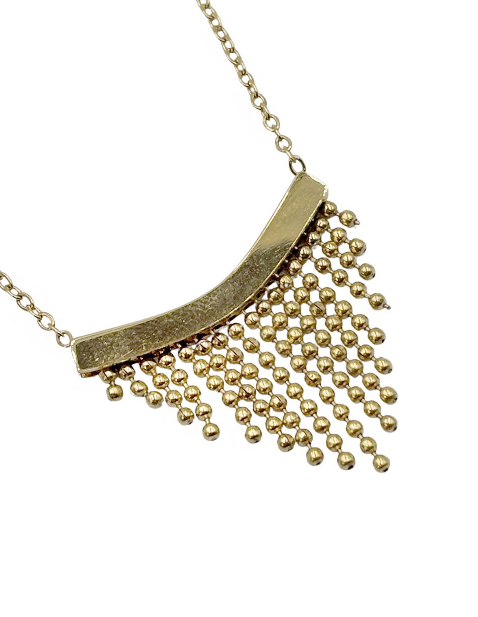 Collar de triangular de metal 2