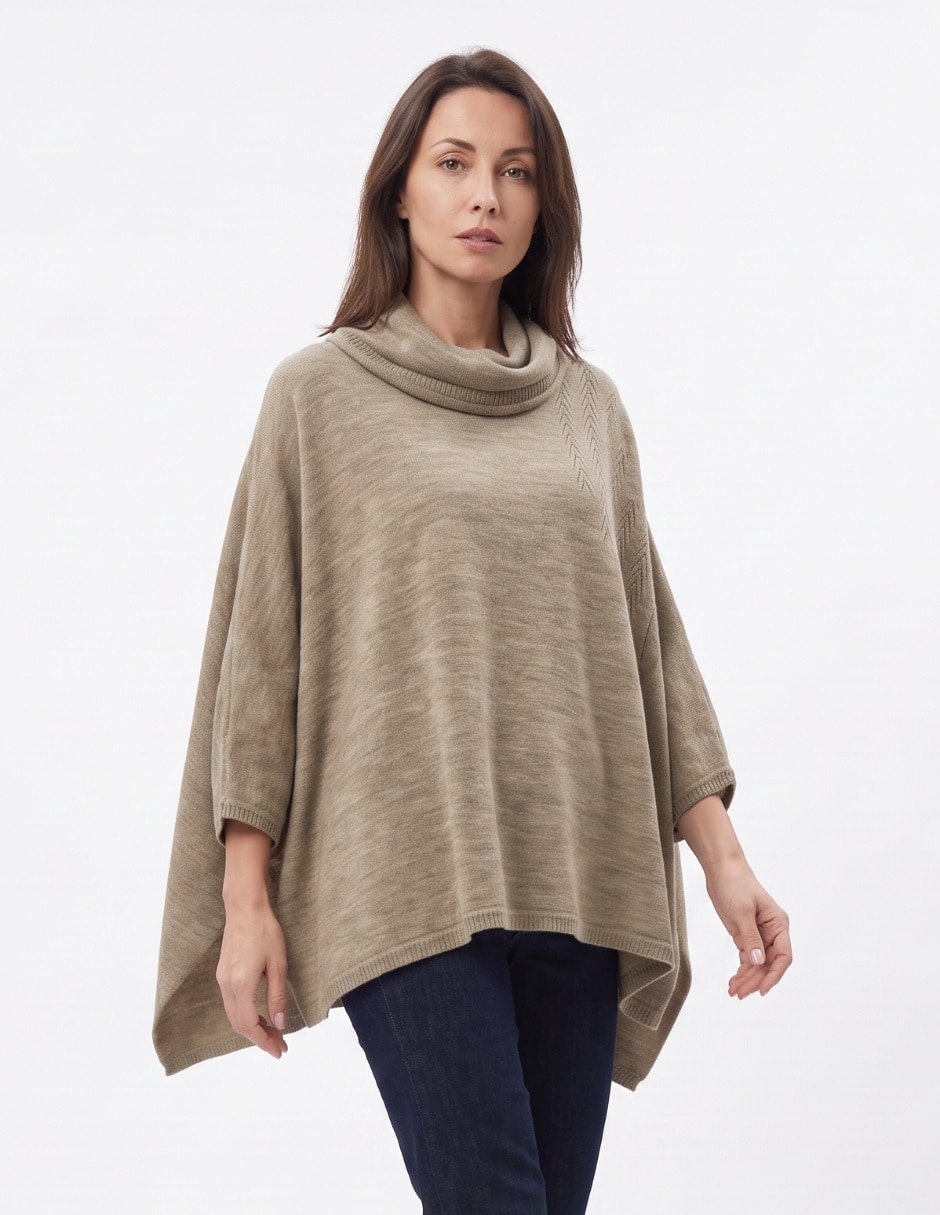 Poncho para mujer