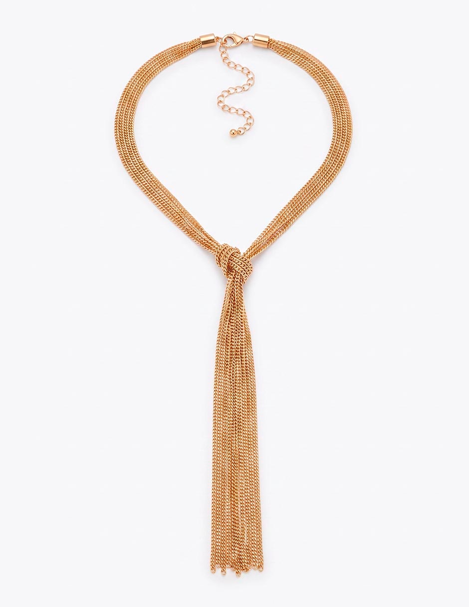 Collar varios hilos de nudo