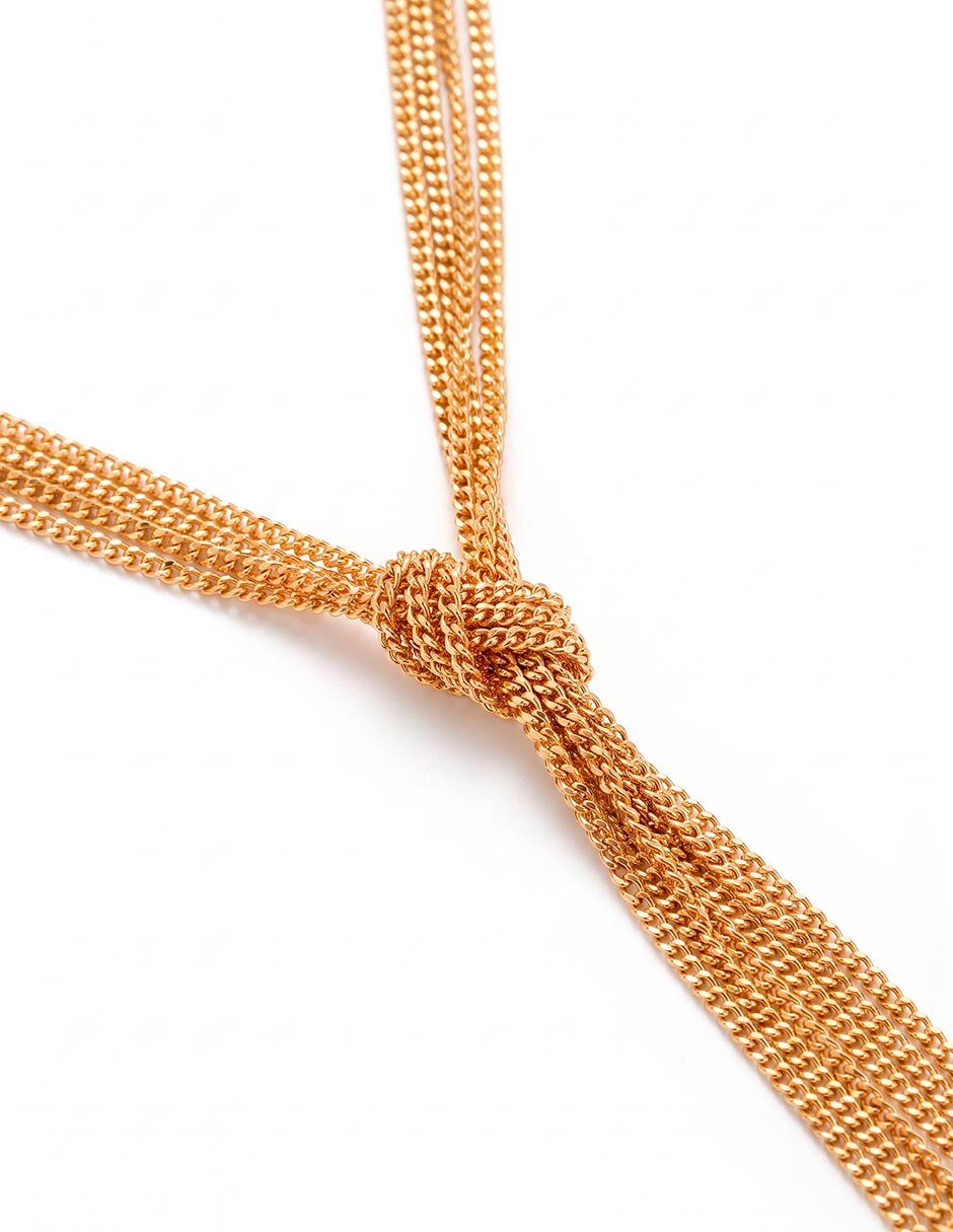 Collar varios hilos de nudo 2