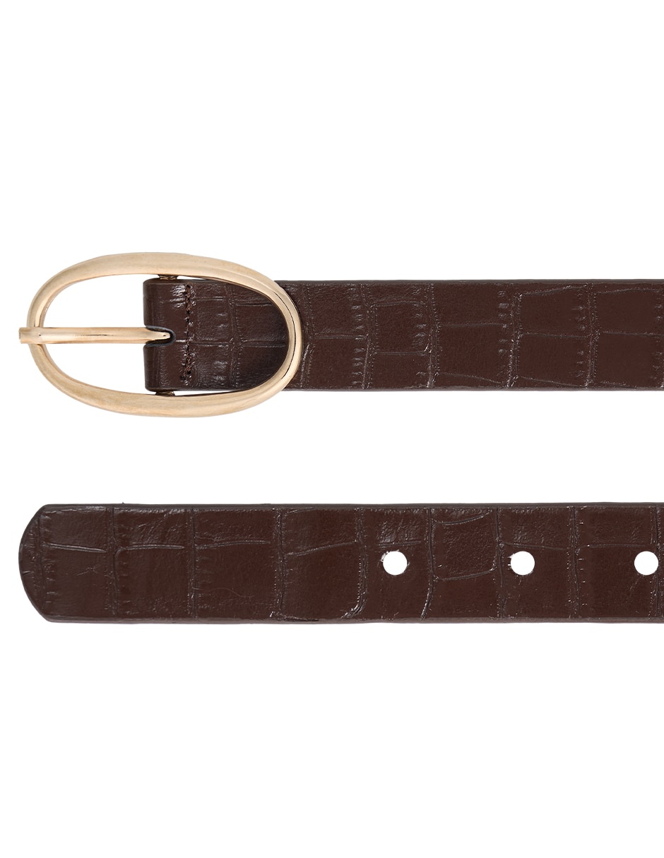 Cinturón para de piel bovino para mujer 2