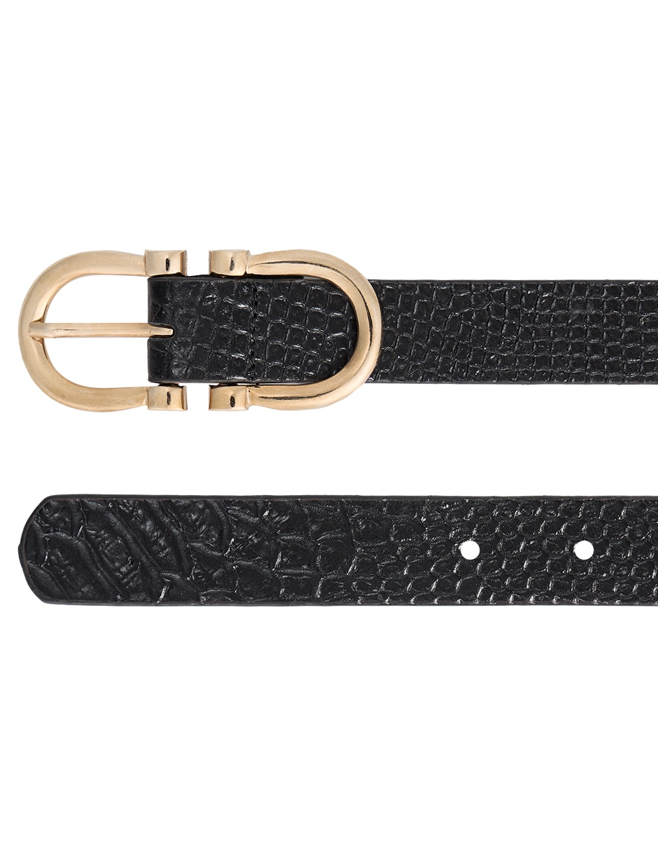 Cinturón para de piel bovino para mujer 2
