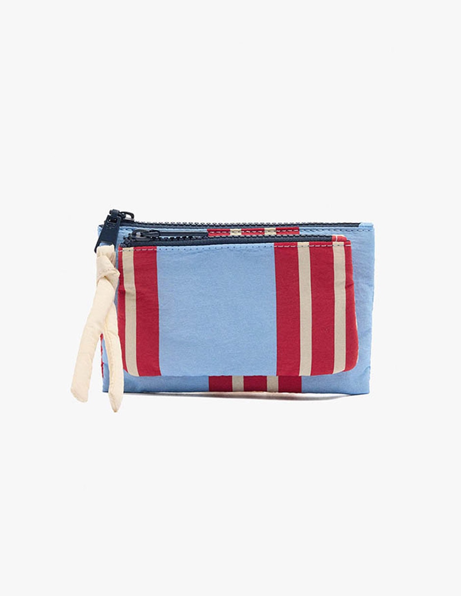 Bolsa carry all de mezcla de materiales para mujer Bolsa carry all de mezcla de materiales para mujer