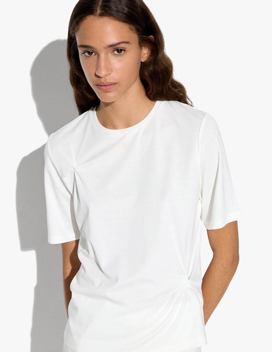 Playera cuello redondo para mujer Playera cuello redondo para mujer