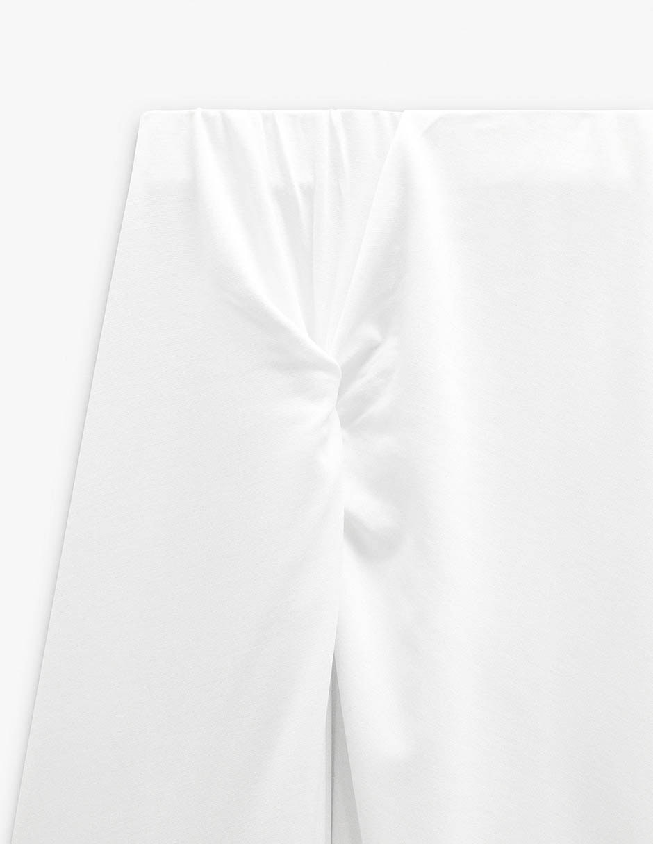 Falda midi a la cintura 7