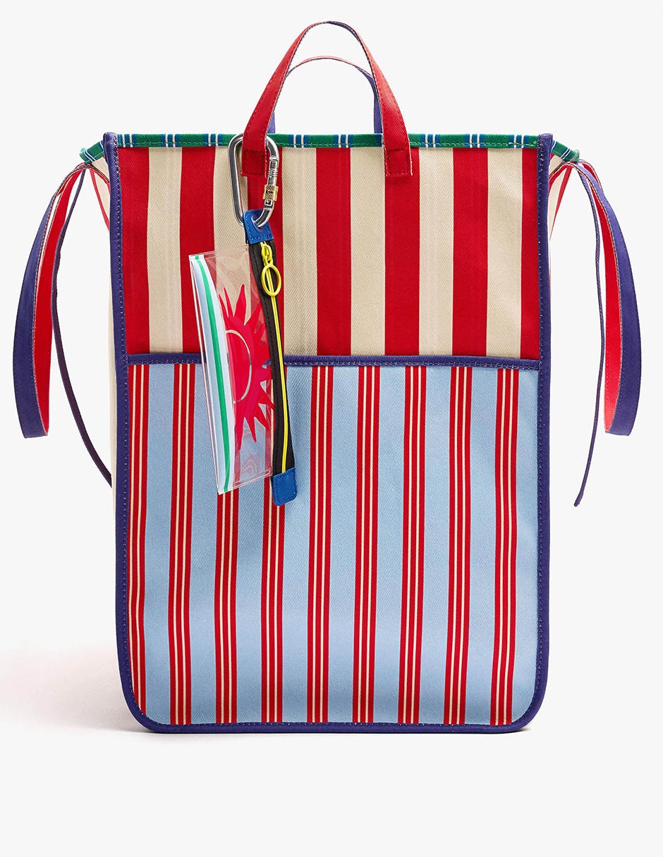 Bolsa shopper de algodón para mujer 2