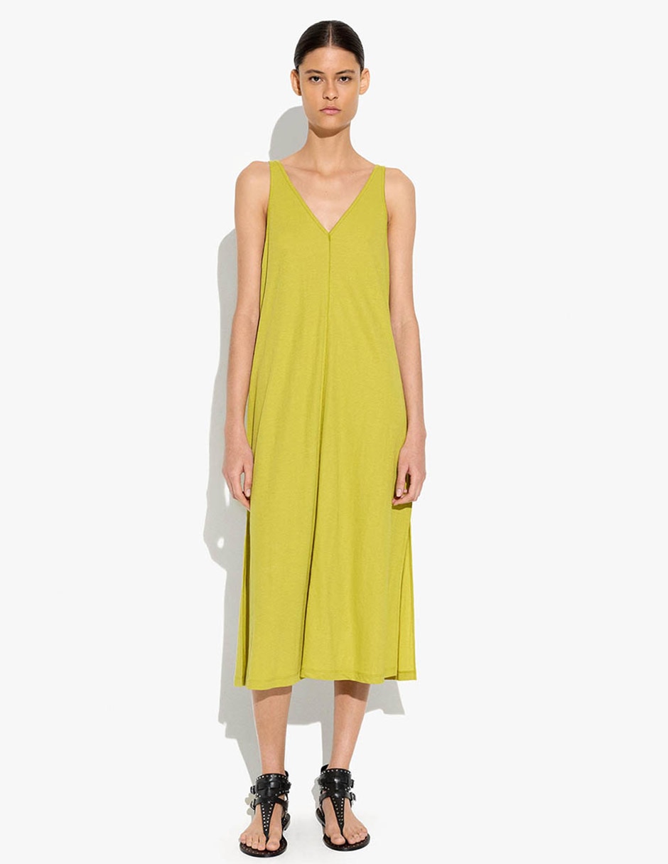 Vestido midi casual para mujer Vestido midi casual para mujer