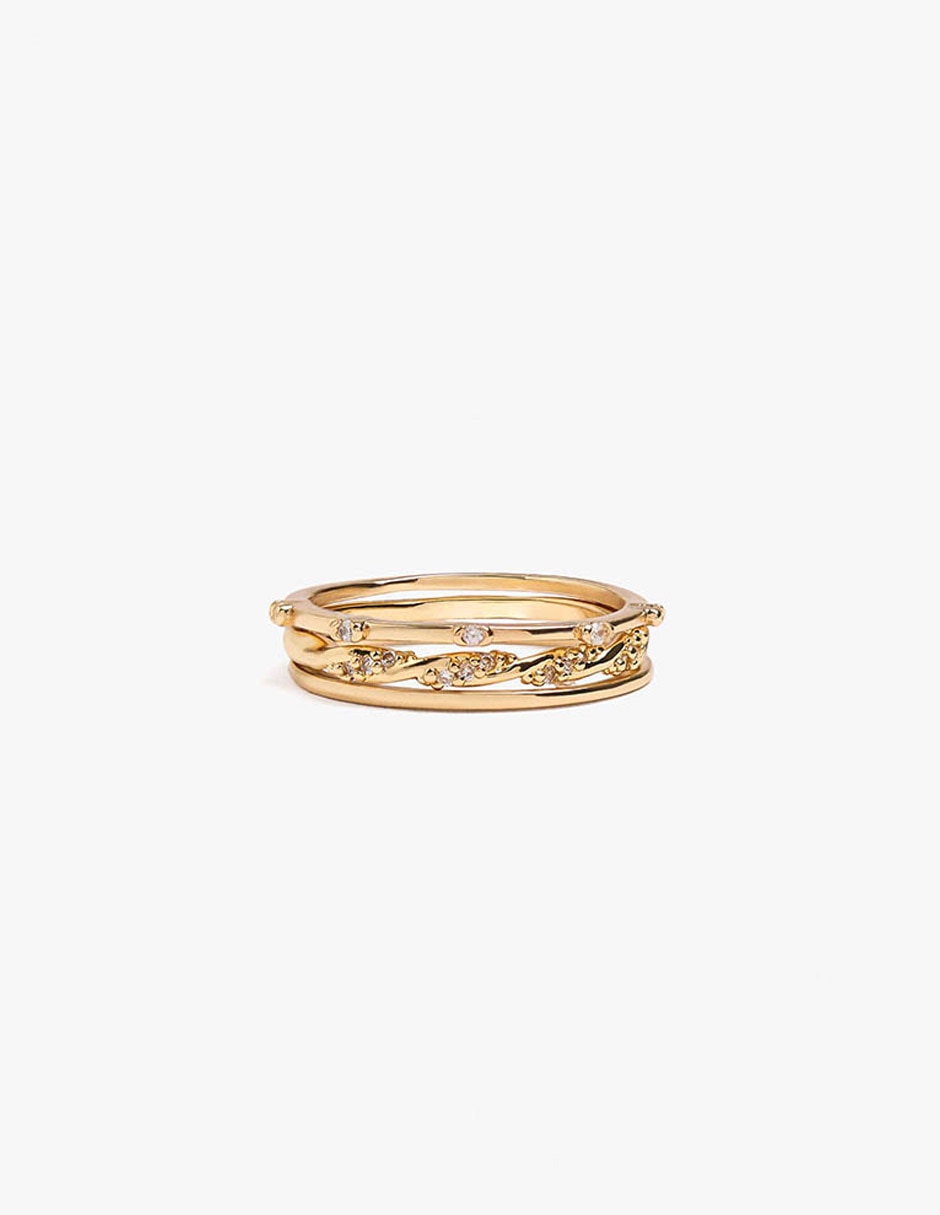 Anillo golden delicates de latón Anillo golden delicates de latón