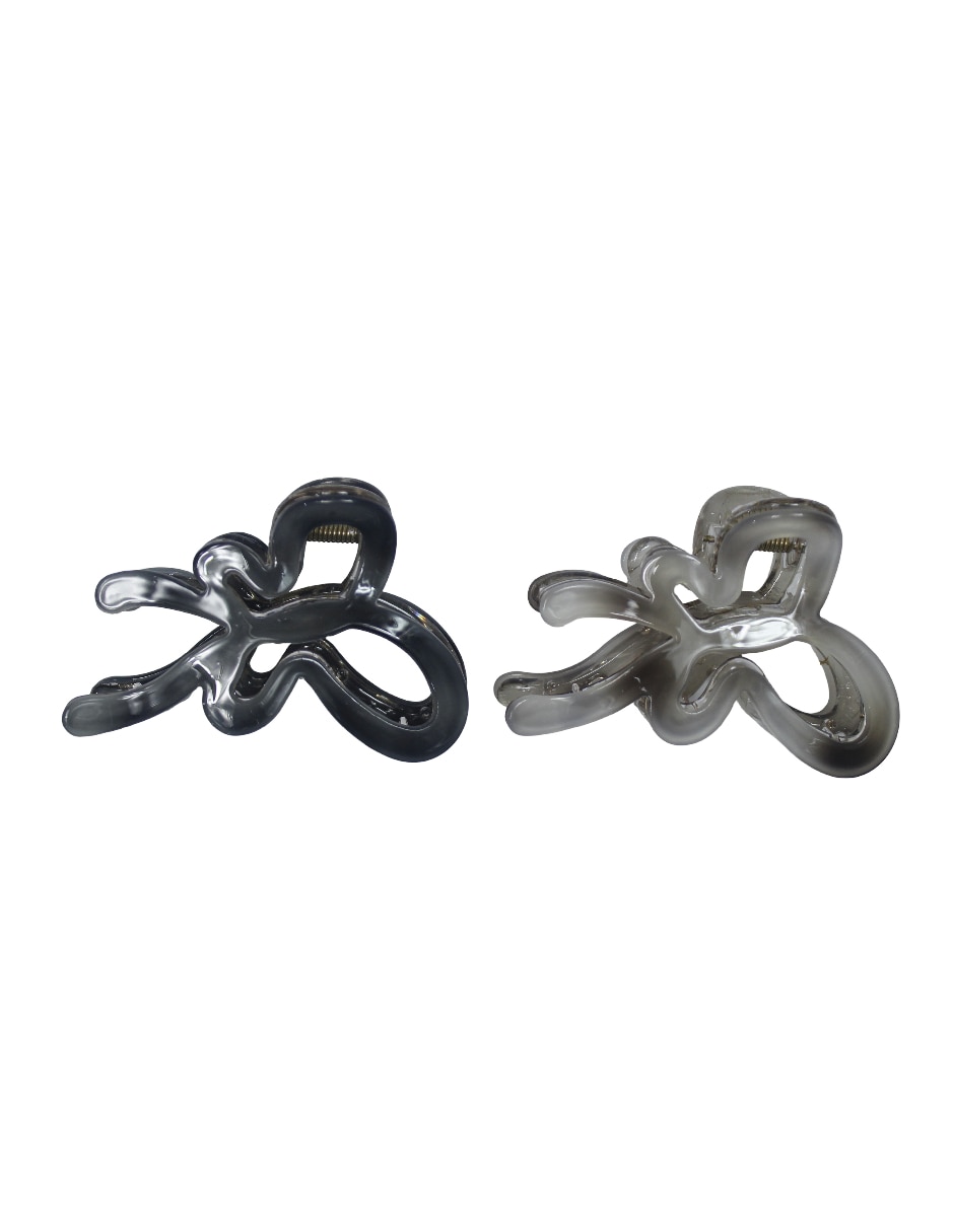 Pinza para el cabello de plástico
