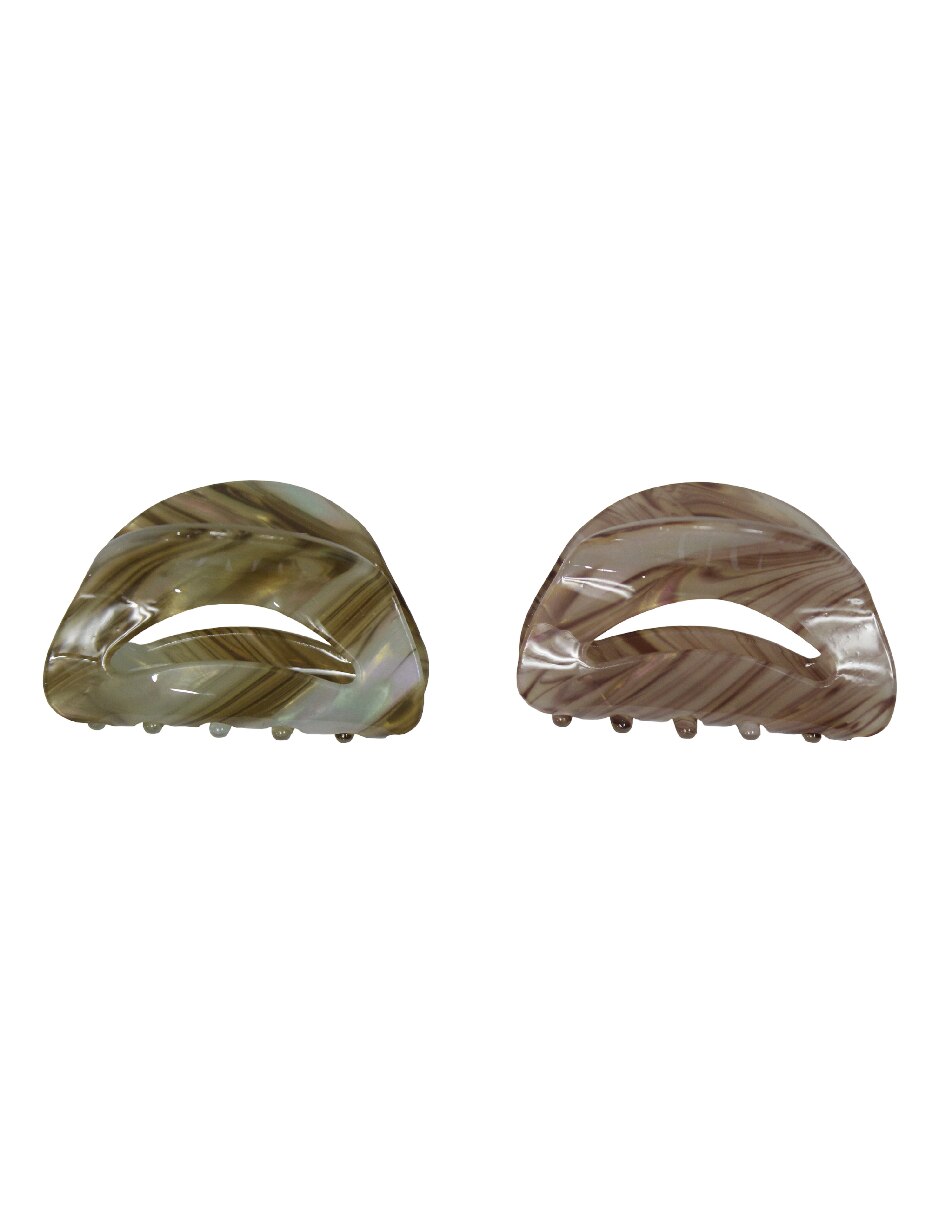 Pinza para el cabello de plástico 4