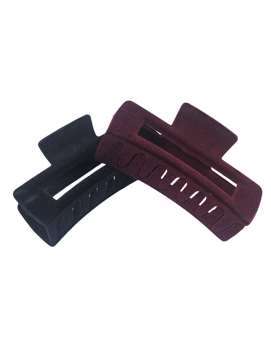 Pinza para el cabello de plástico