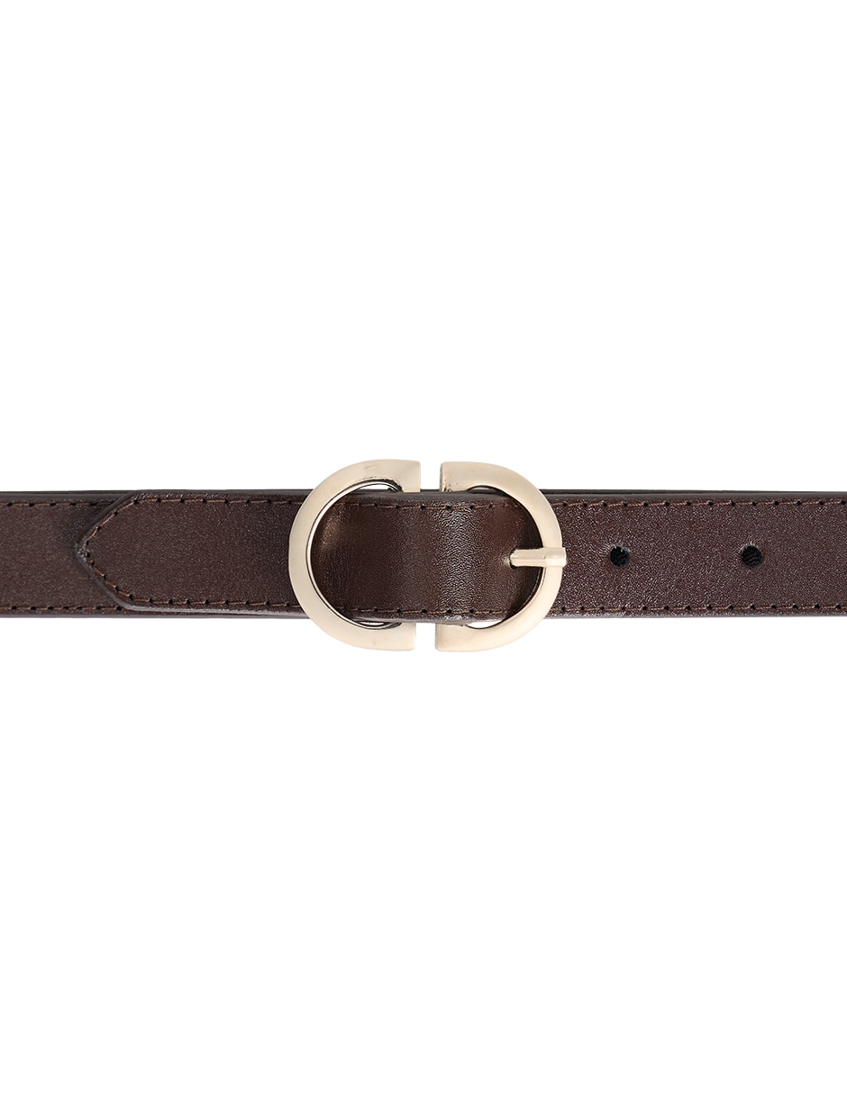 Cinturón para de piel bovino para mujer