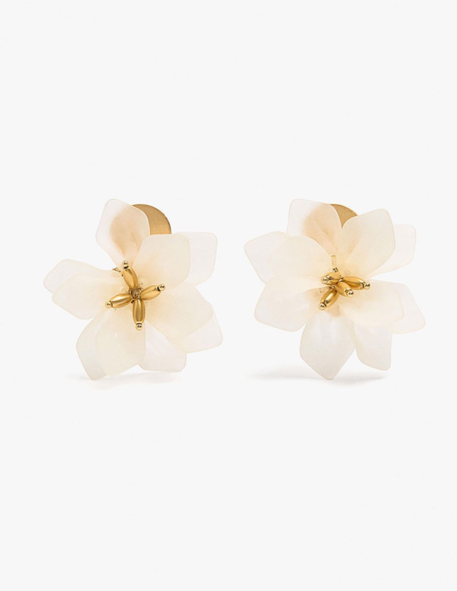 Aretes de hierro con acabado mate