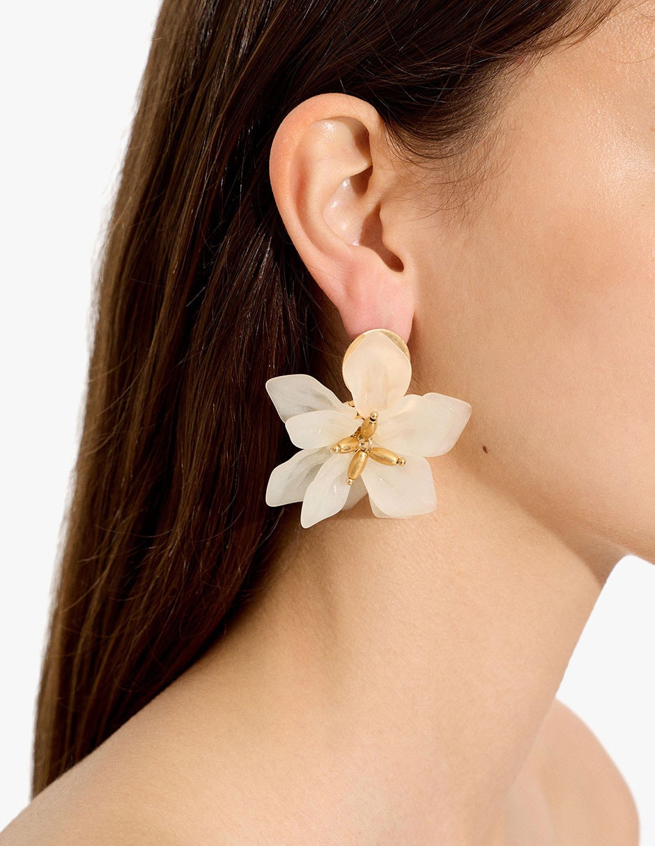 Aretes de hierro con acabado mate 4