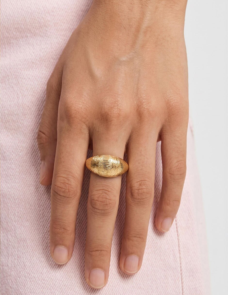 Anillo golden delicates de latón 4