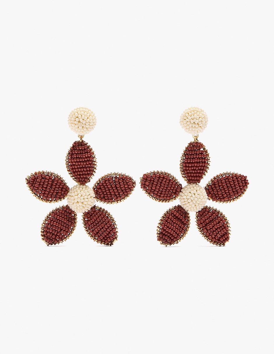 Aretes de hierro con acabado mate