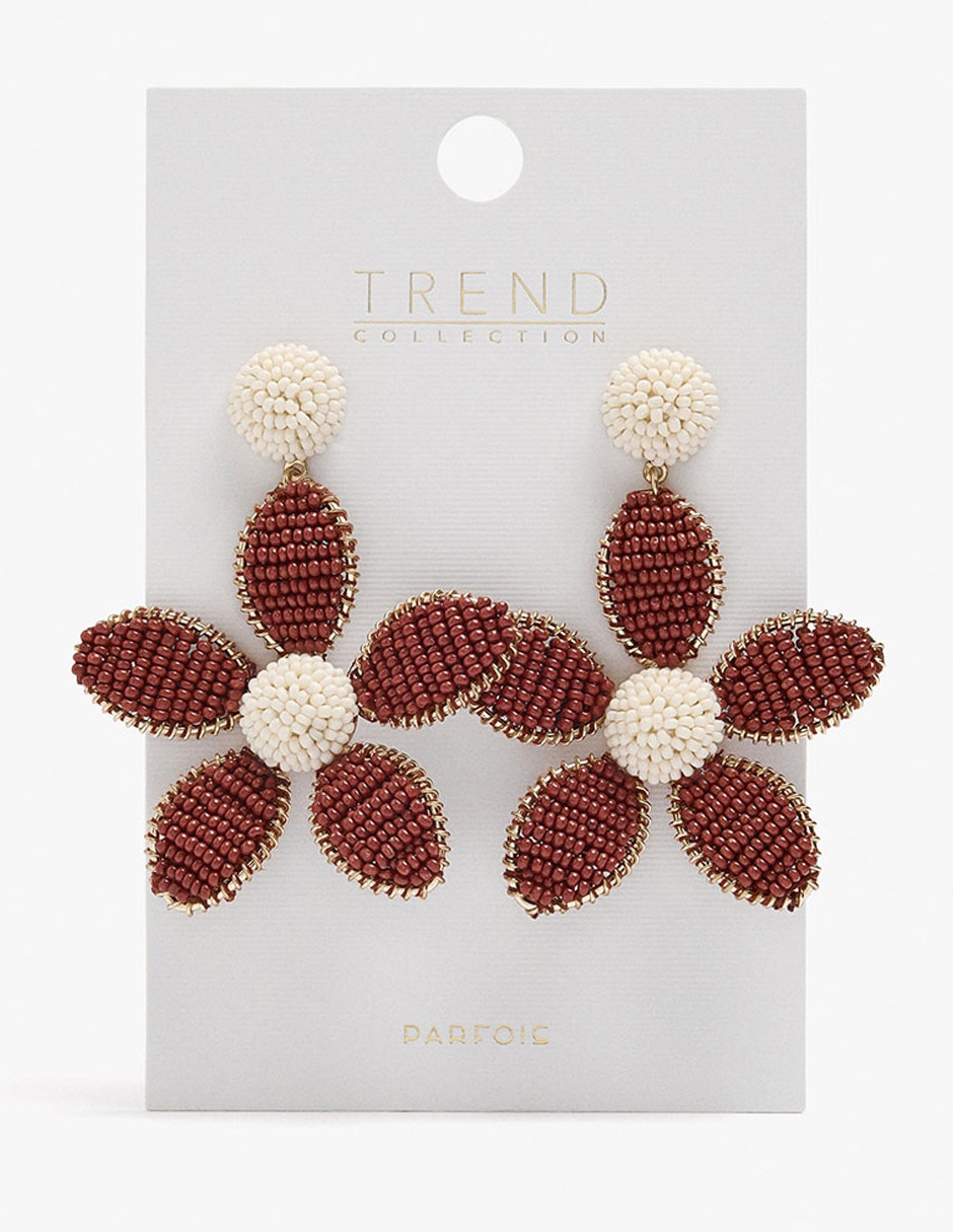 Aretes de hierro con acabado mate 3