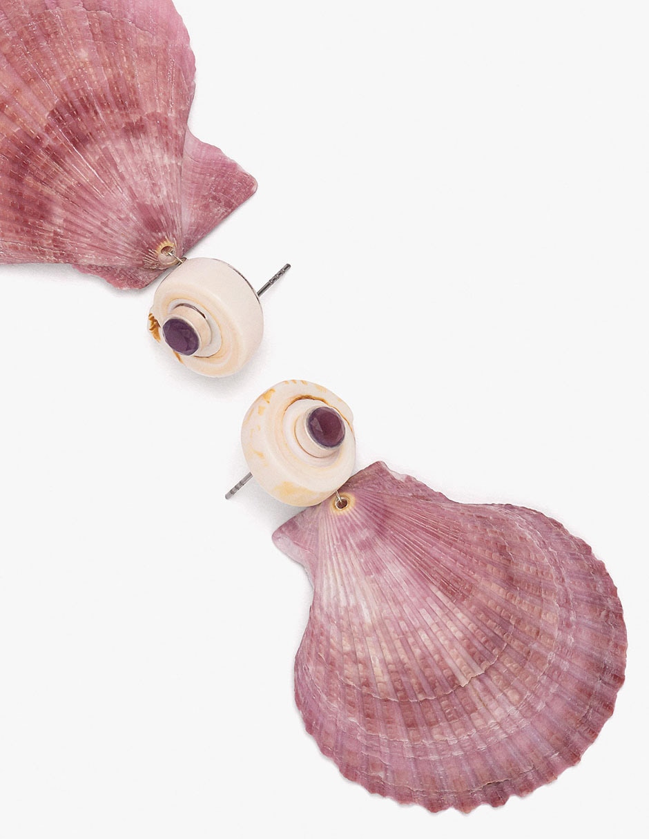Aretes de hierro con acabado mate 2