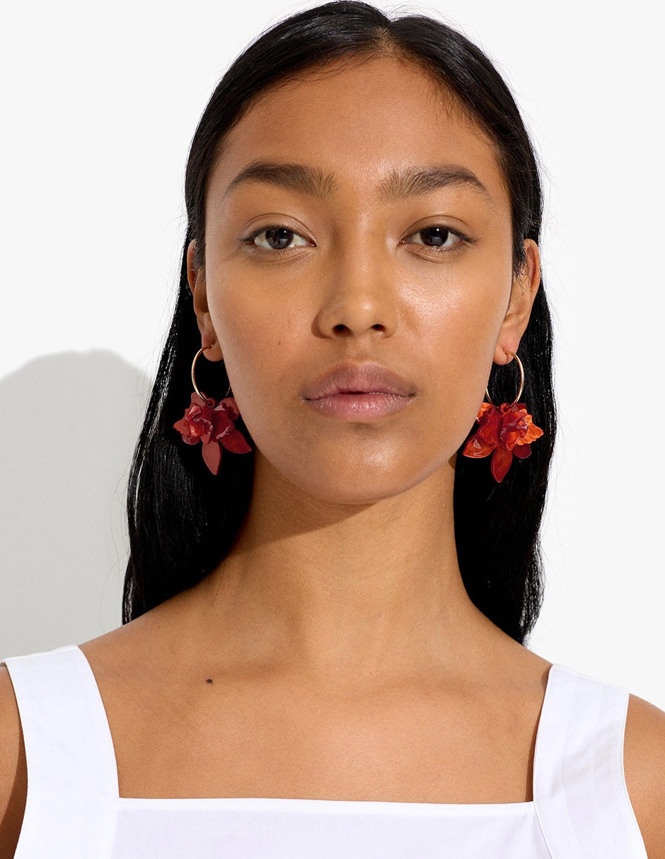 Aretes de hierro con acabado mate 5