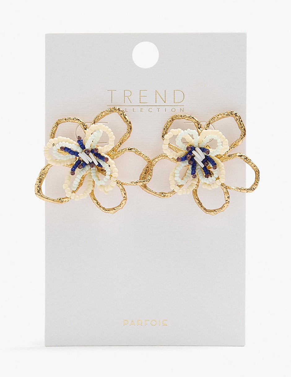Aretes de hierro con acabado mate 3