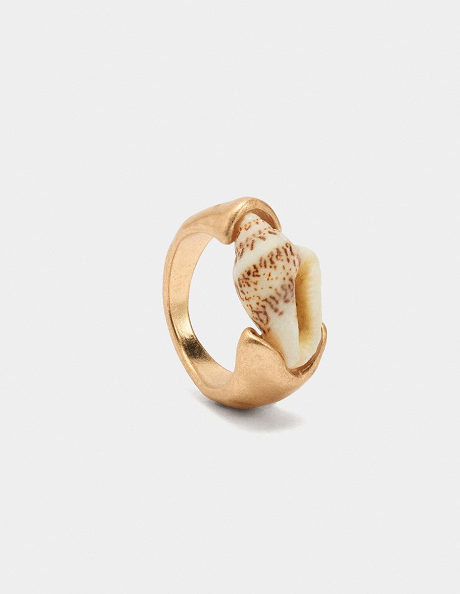 Anillo golden delicates de latón 2