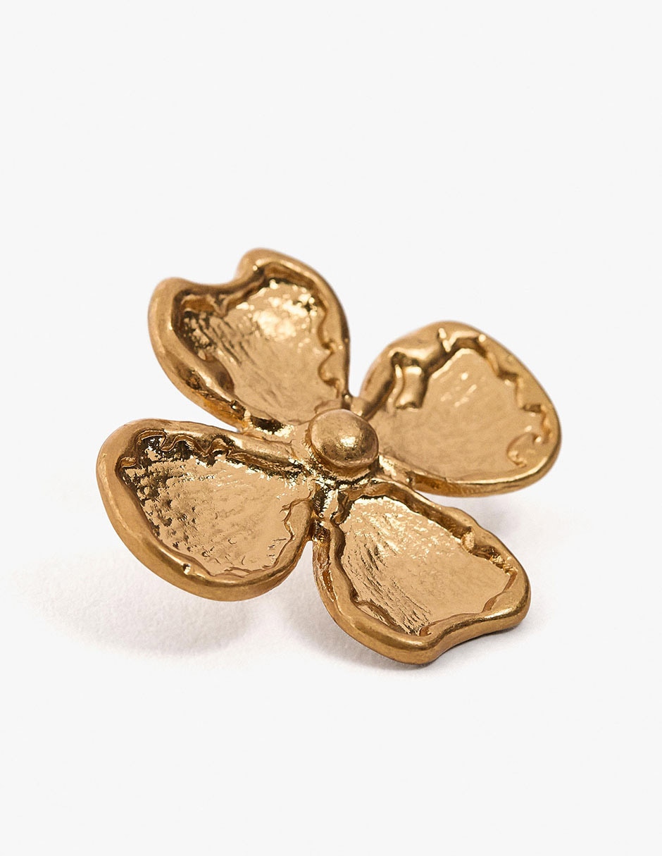 Aretes de hierro con acabado mate 2