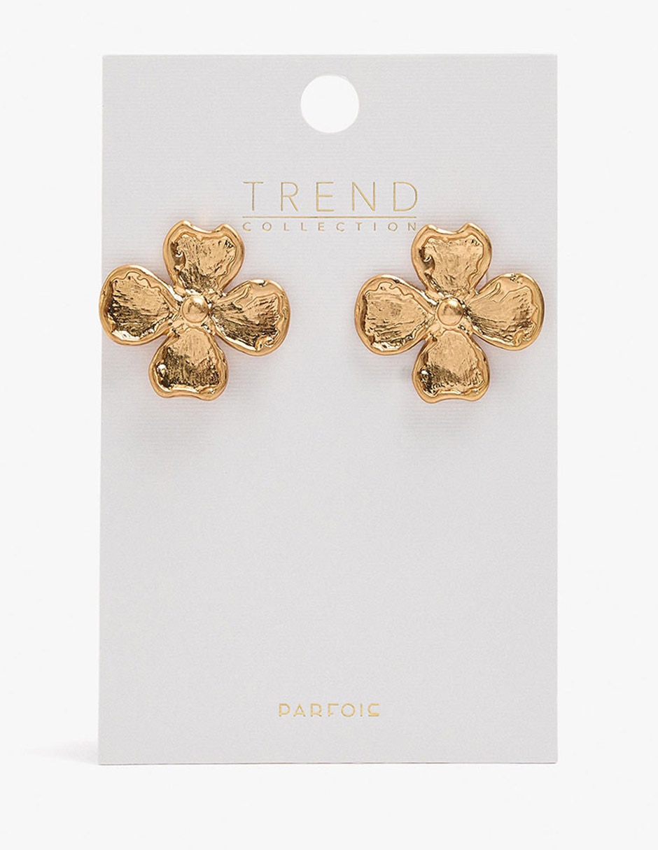 Aretes de hierro con acabado mate 3