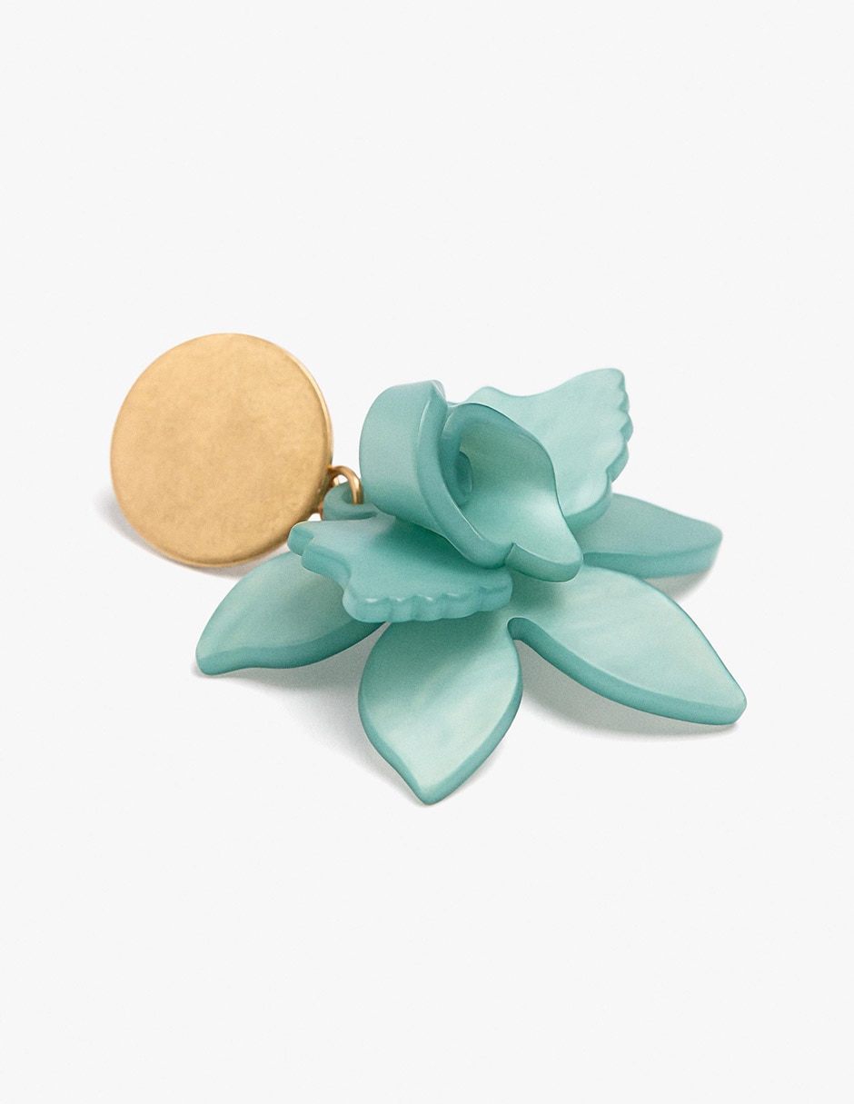 Aretes de hierro con acabado mate 2