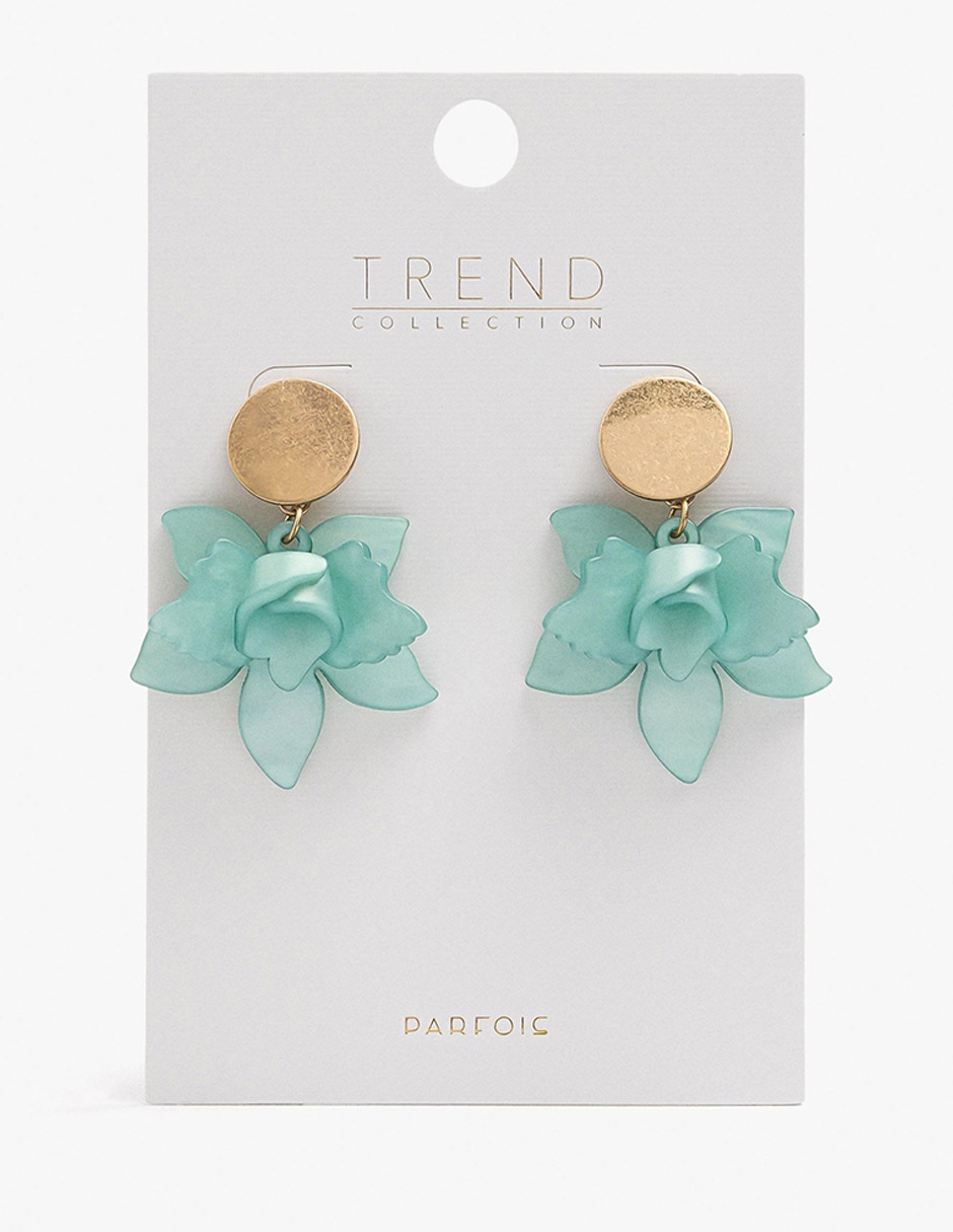 Aretes de hierro con acabado mate 3