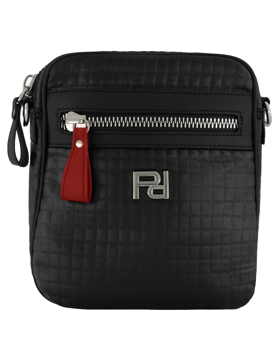 Bolsa bandolera de piel para mujer