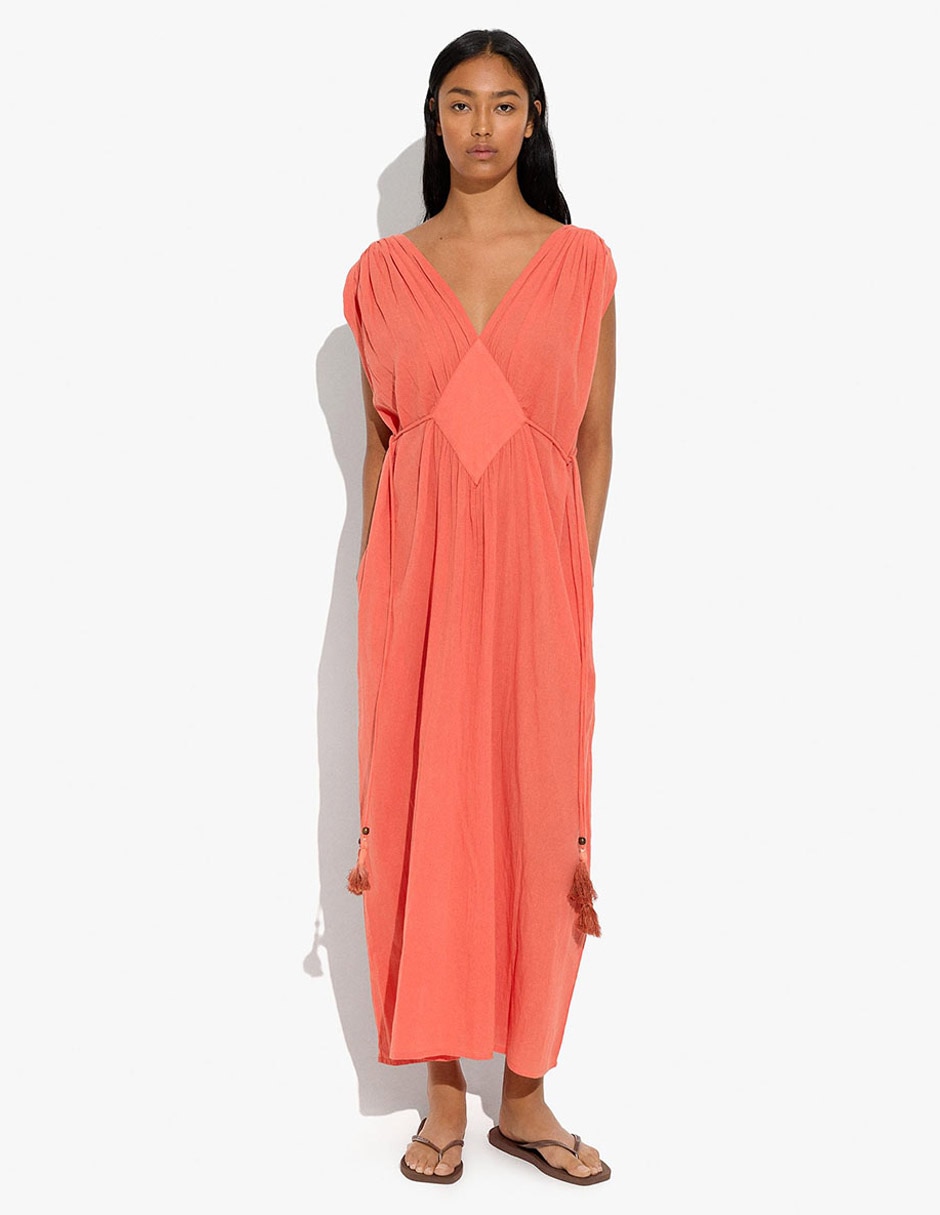 Vestido midi casual para mujer 4