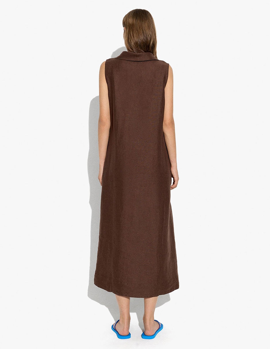 Vestido midi casual para mujer 2