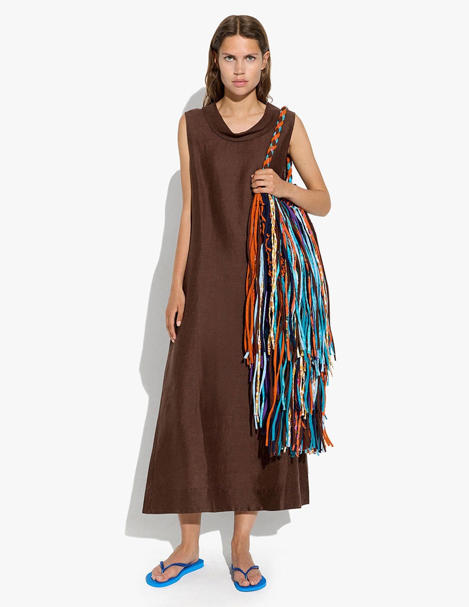 Vestido midi casual para mujer 3