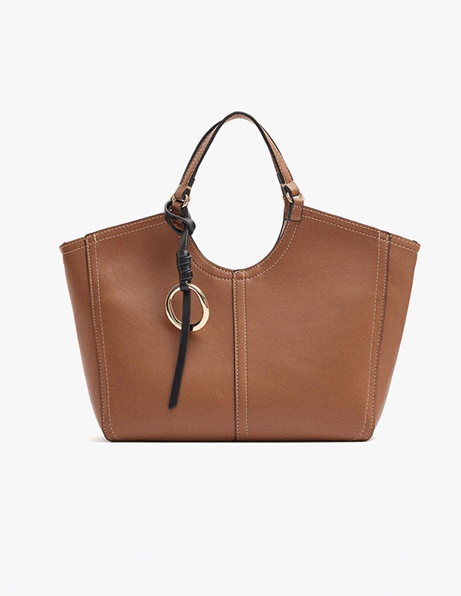 Bolsa tote de poliuretano para mujer