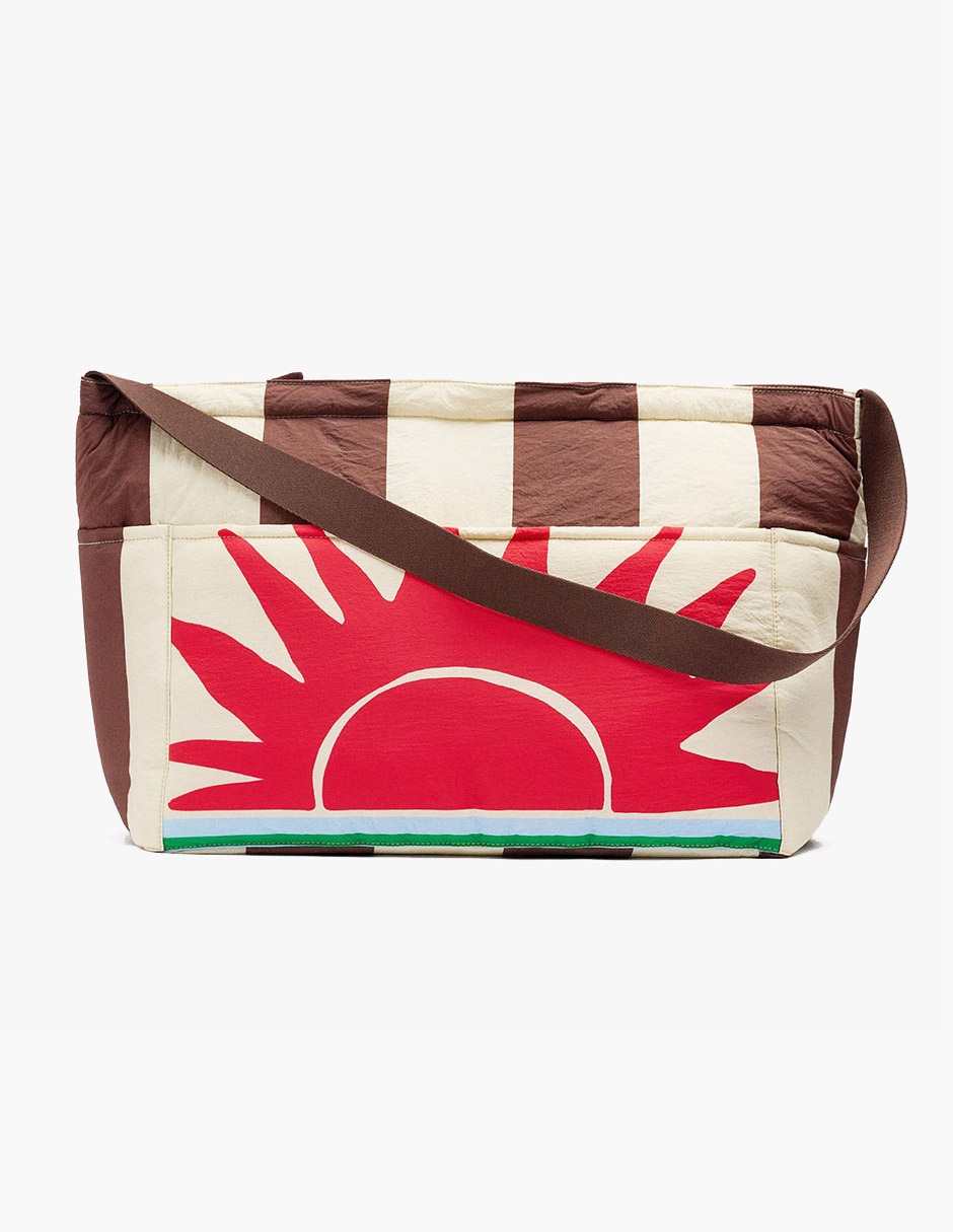 Bolsa carry all de nylon y poliéster para mujer