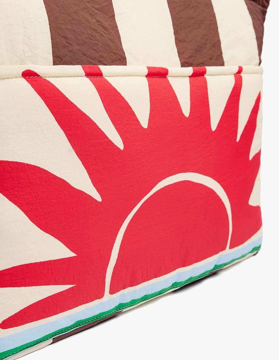 Bolsa carry all de nylon y poliéster para mujer 3