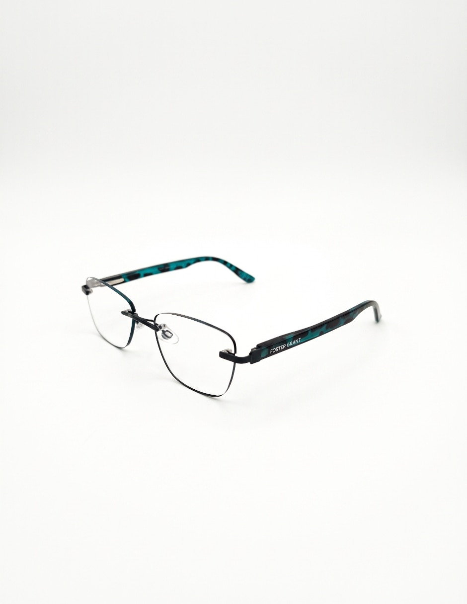 Lentes de lectura Foster Grant Readers cuadrados para mujer 2