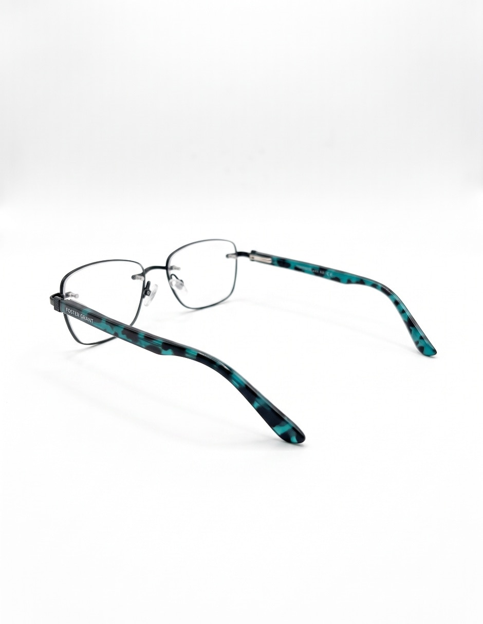 Lentes de lectura Foster Grant Readers cuadrados para mujer 4