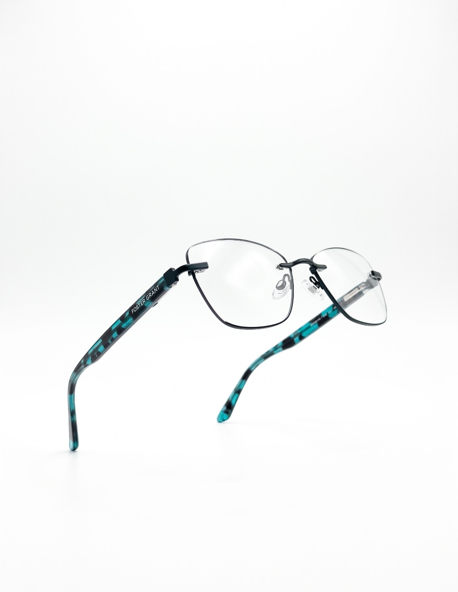 Lentes de lectura Foster Grant Readers cuadrados para mujer 5