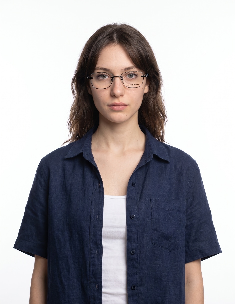 Lentes de lectura Foster Grant Readers cuadrados para mujer 6