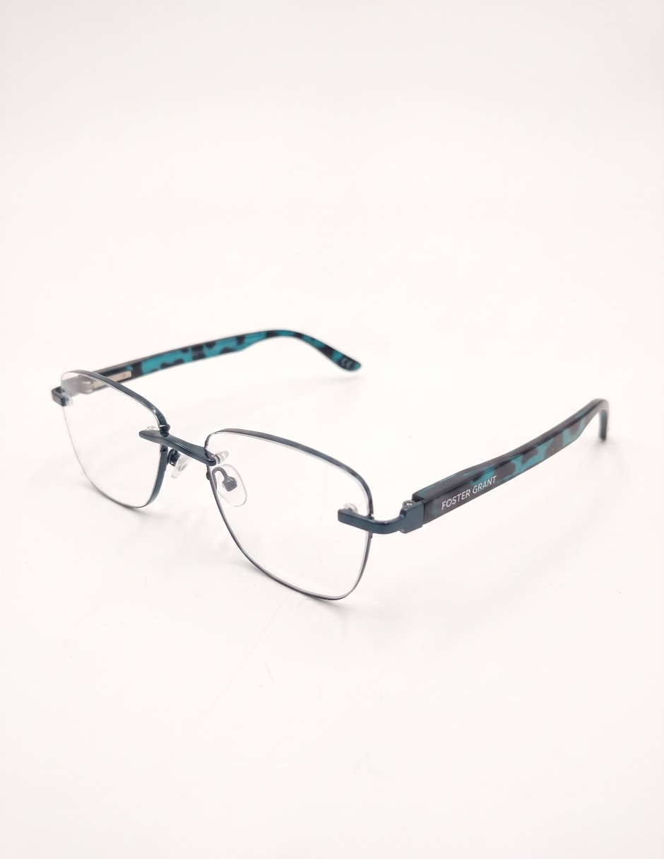 Lentes de lectura Foster Grant Readers cuadrados para mujer 2