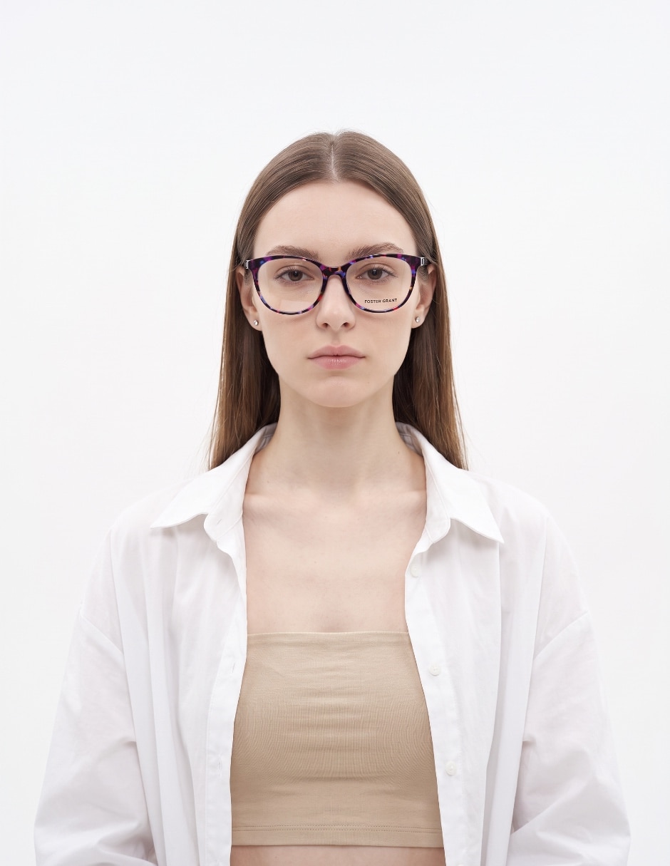 Lentes de lectura Foster Grant Readers redondos para mujer 6