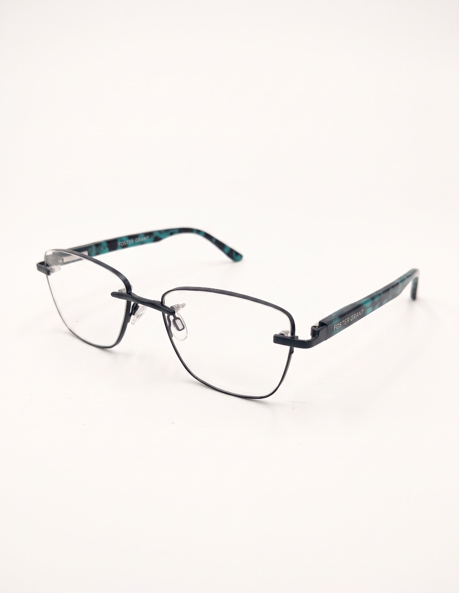 Lentes de lectura Foster Grant Readers cuadrados para mujer 2