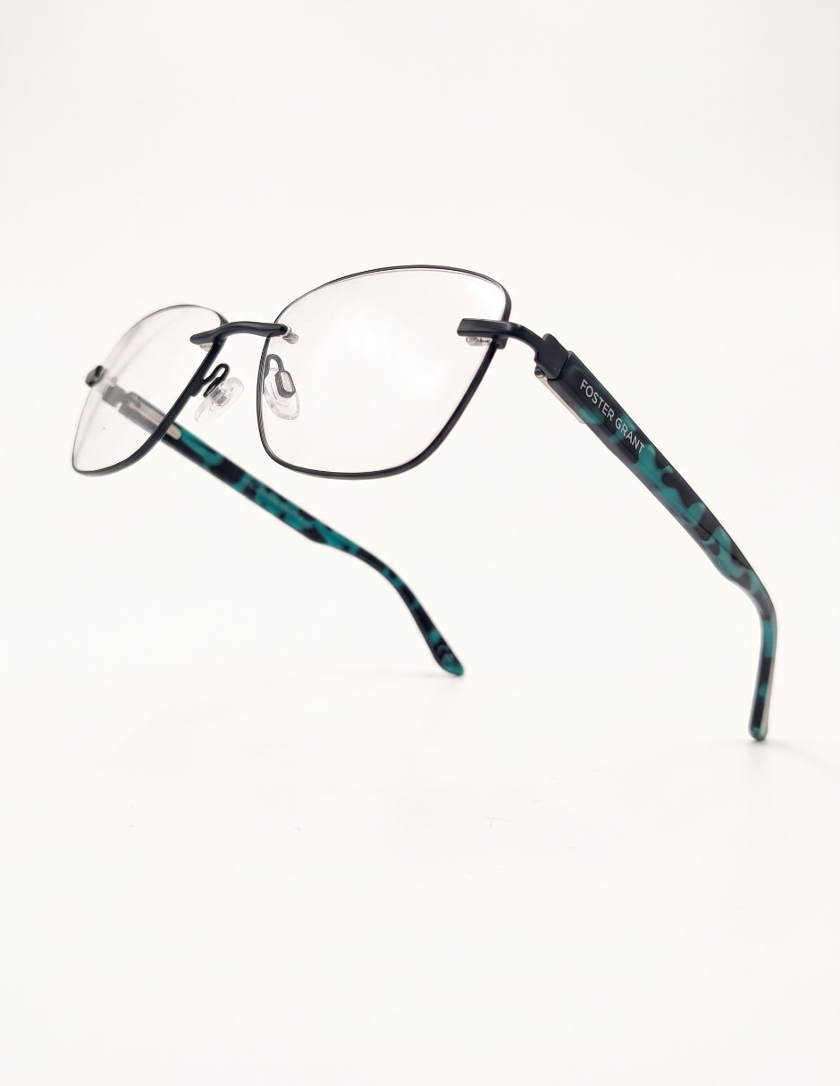 Lentes de lectura Foster Grant Readers cuadrados para mujer 5