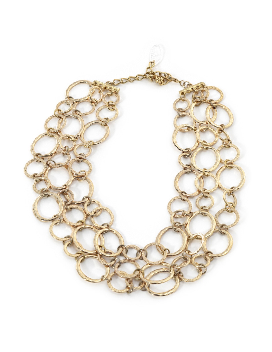 Collar de varios hilos de semicírculo