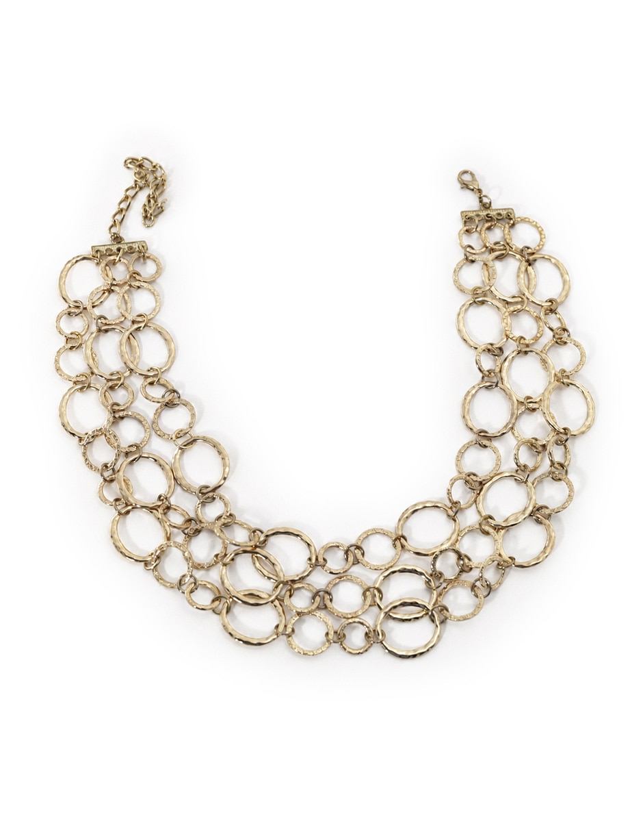 Collar de varios hilos de semicírculo 4