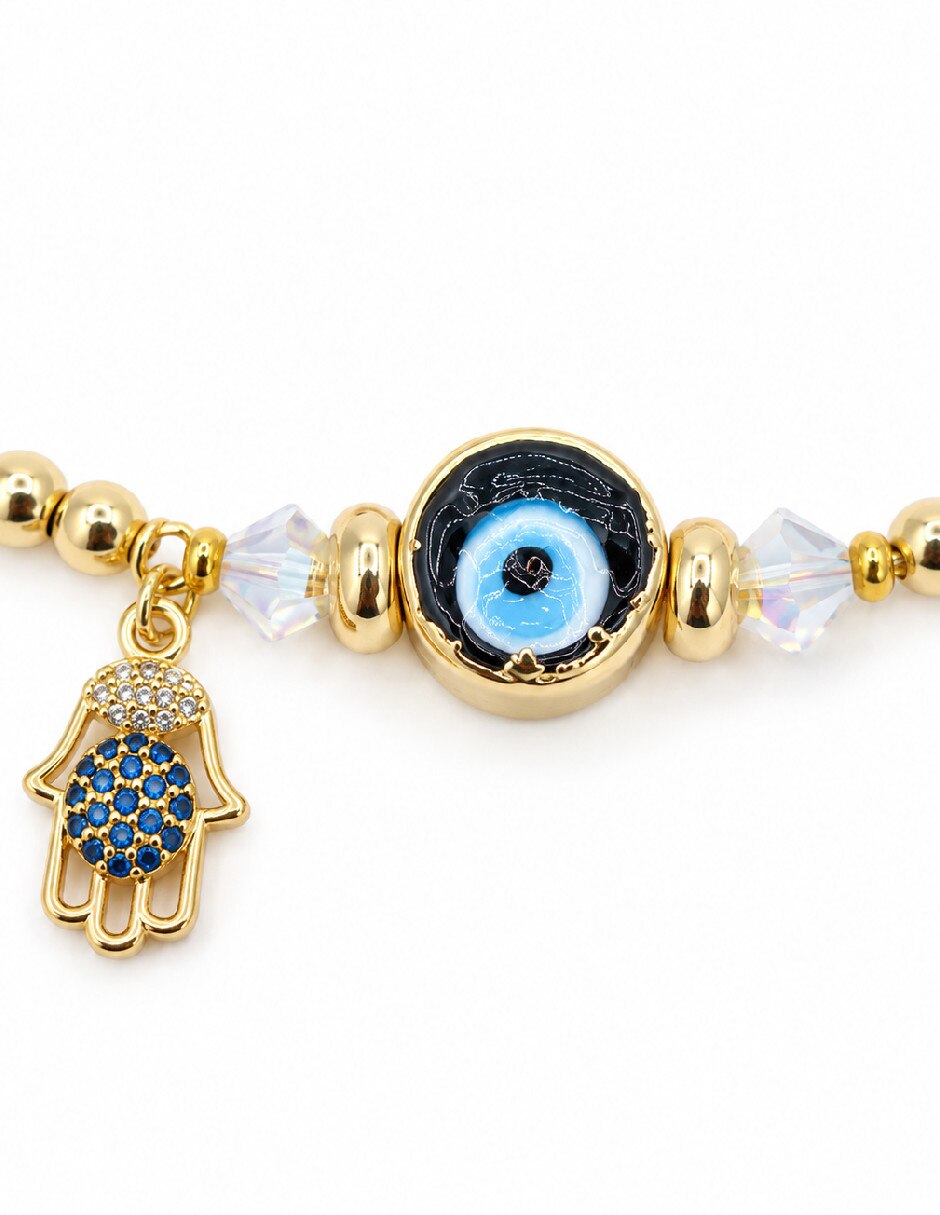 Set de pulsera de oro amarillo 18 k 4