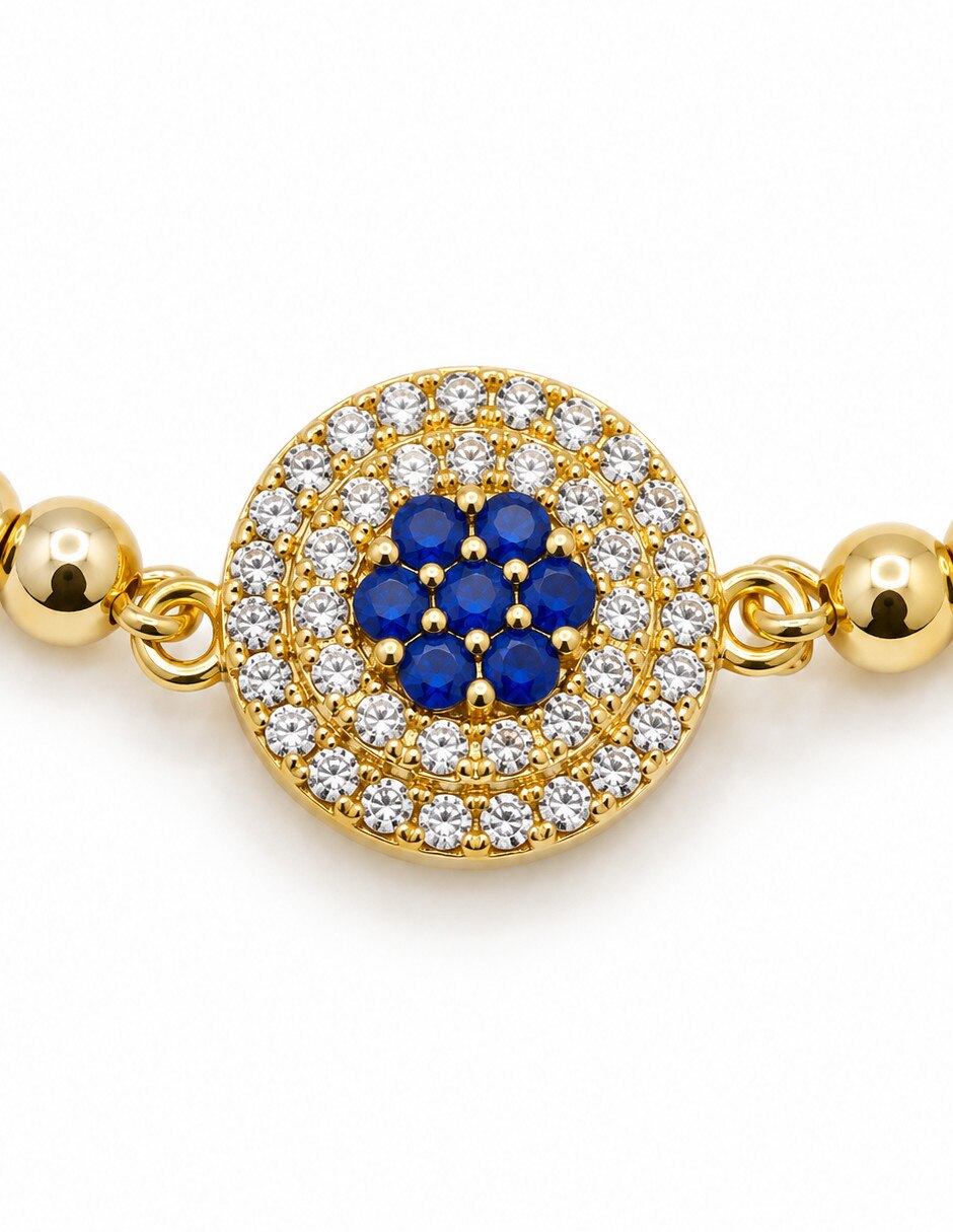 Set de pulsera de oro amarillo 18 k 4