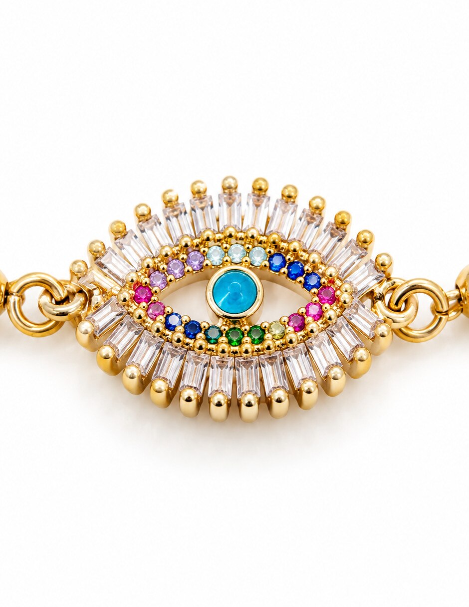 Set de pulsera de oro amarillo 18 k 4